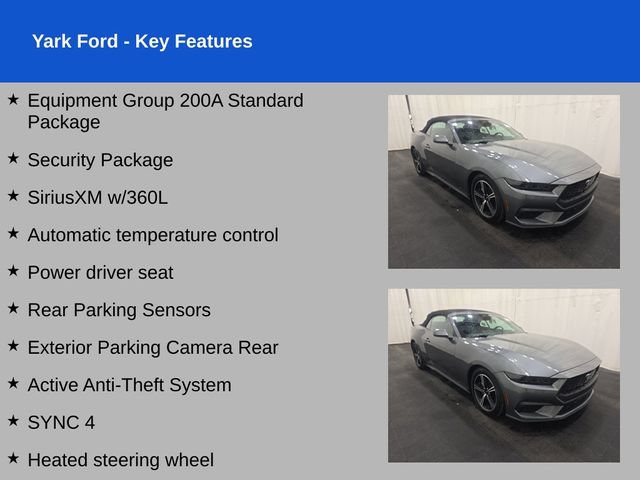 Certified 2025 Ford Mustang Premium RWD image 2
