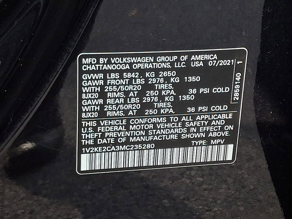 Used 2021 Volkswagen Atlas Cross Sport SE image 25