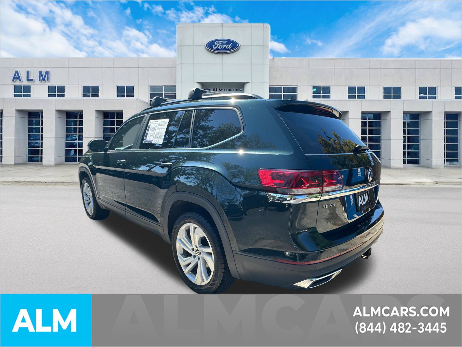 Used 2021 Volkswagen Atlas SE w/ Panoramic Sunroof Package FWD image 8