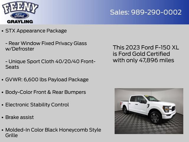 Certified 2023 Ford F150 XL w/ STX Appearance Package AWD/4WD image 14