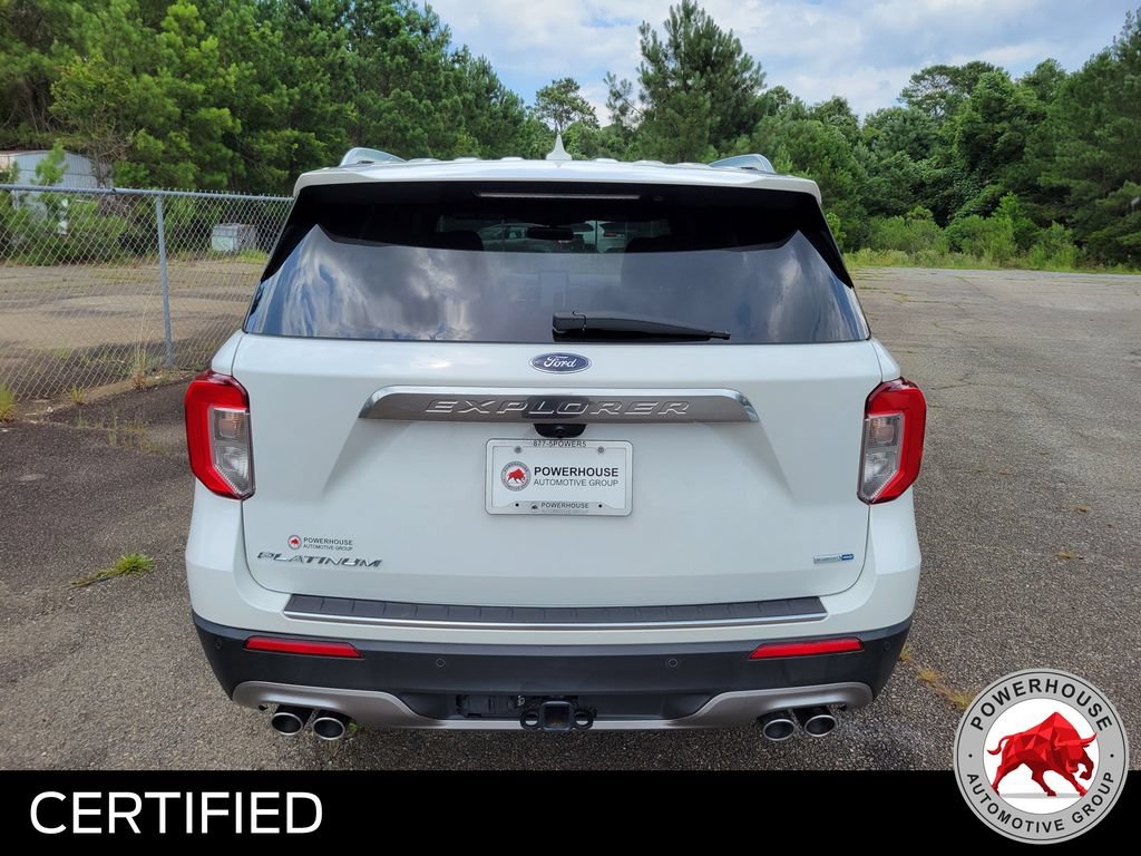 Certified 2020 Ford Explorer Platinum w/ Premium Technology Package AWD/4WD image 4