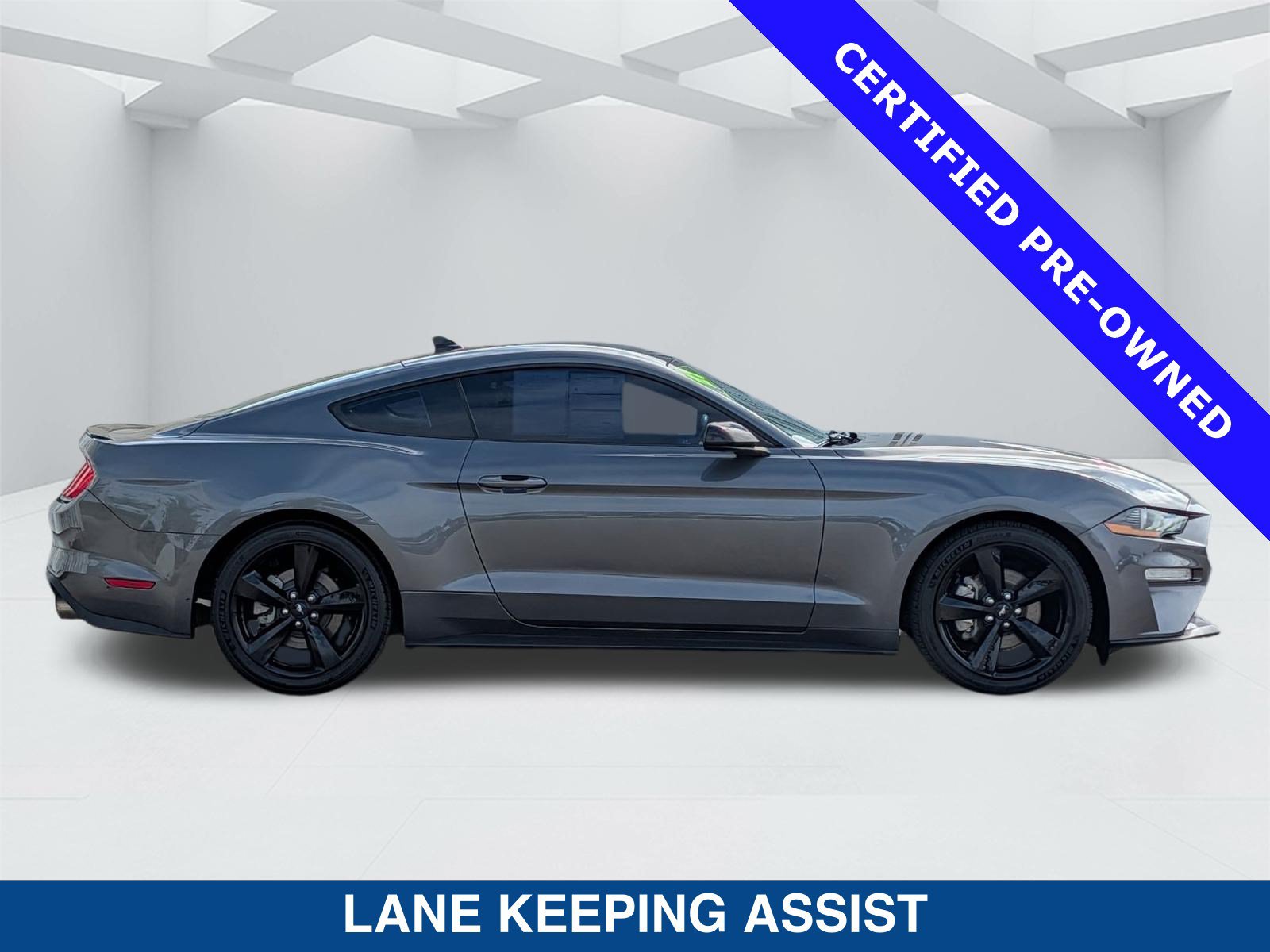 Certified 2021 Ford Mustang Premium w/ Black Accent Package RWD image 4