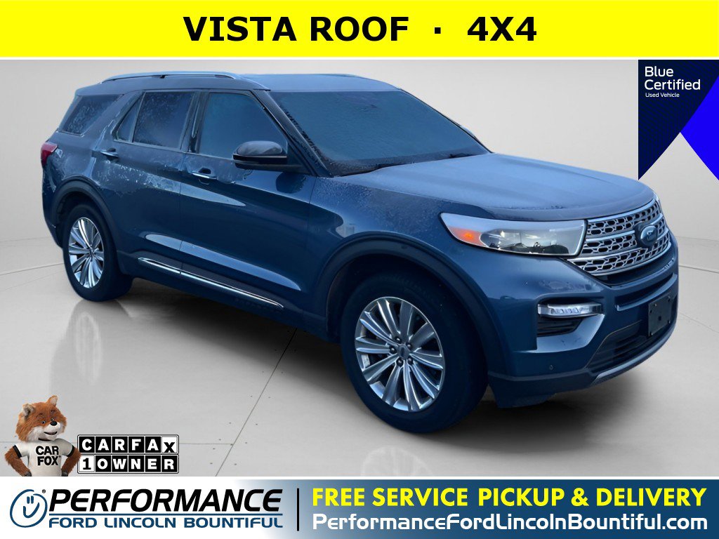 Certified 2020 Ford Explorer Limited w/ Class III Trailer Tow Package image 1