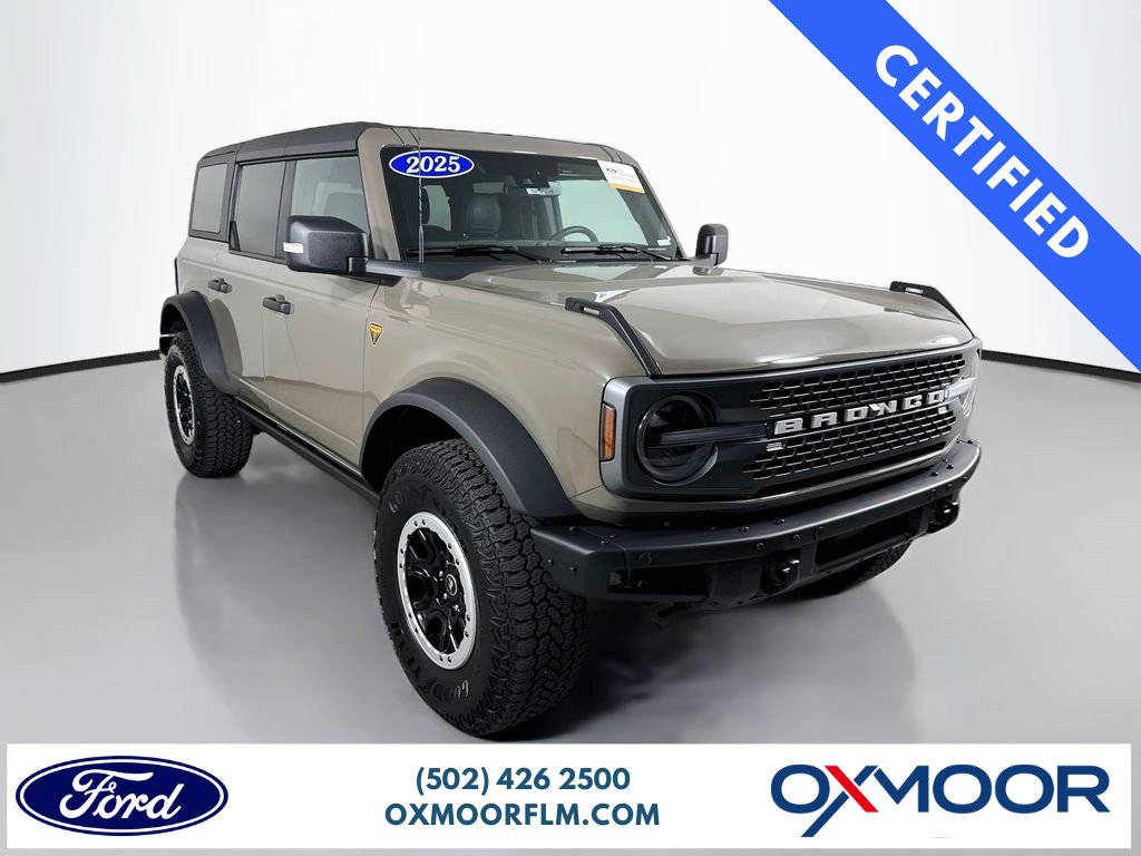 Certified 2025 Ford Bronco Badlands