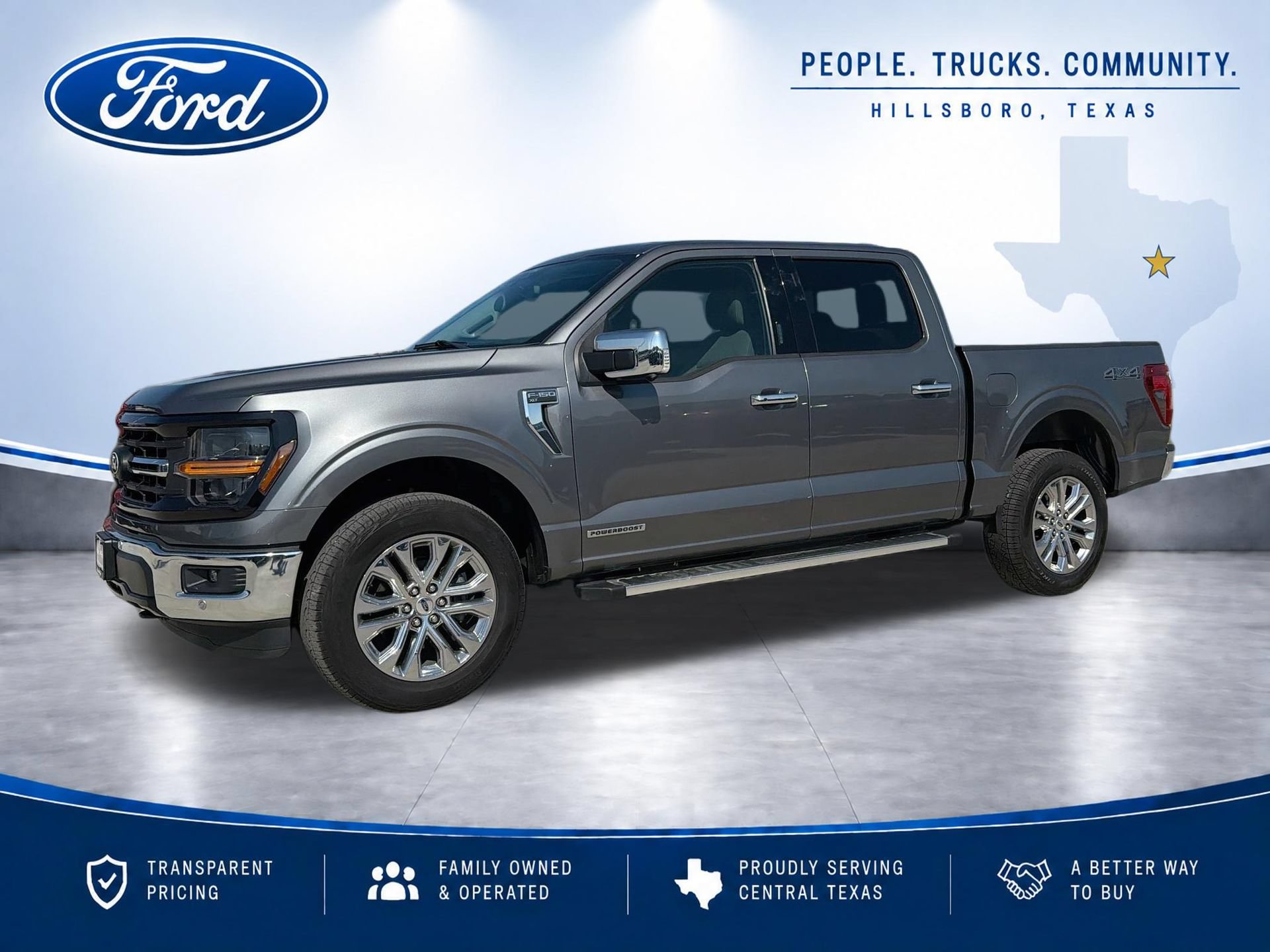 Certified 2024 Ford F150 XLT w/ Equipment Group 302A MID