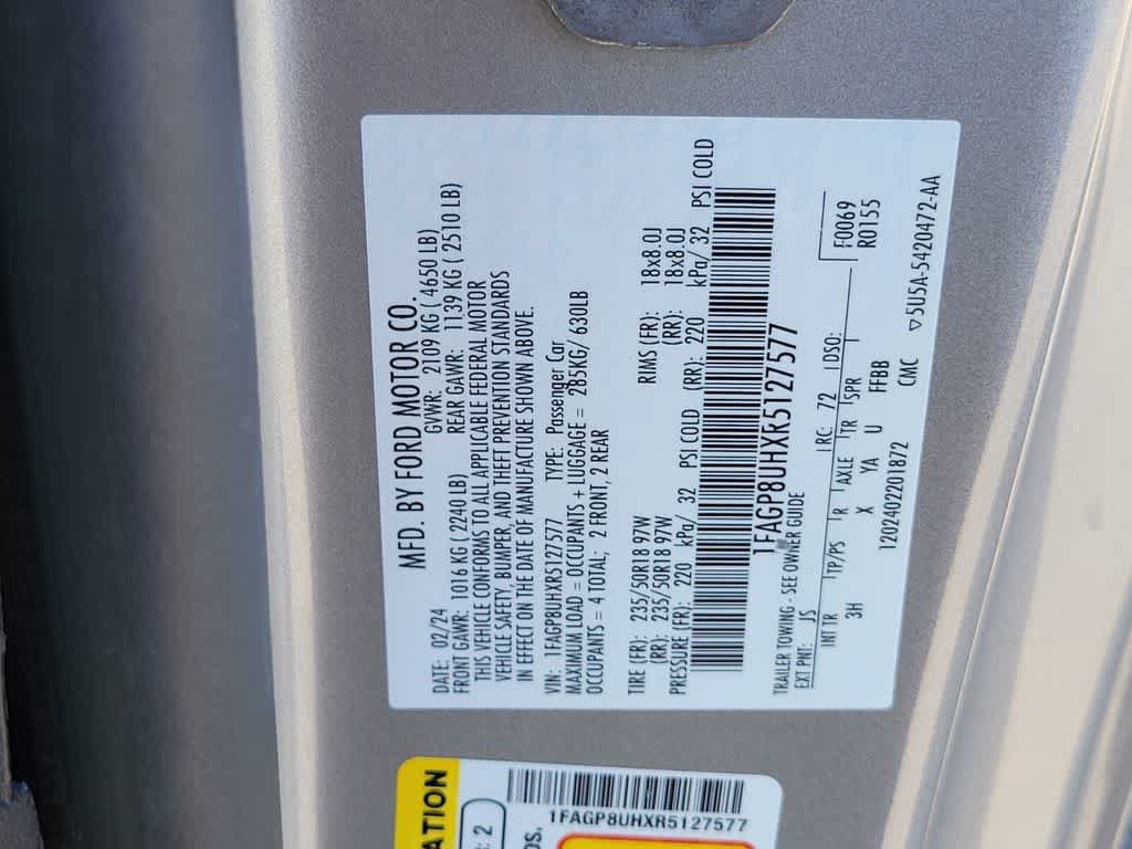 Certified 2024 Ford Mustang Premium RWD image 16