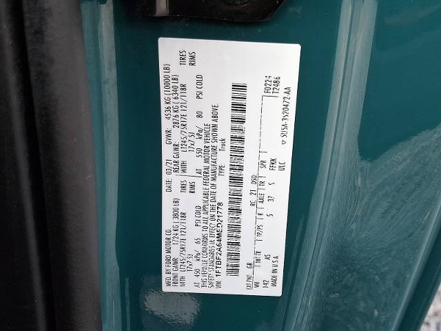 Certified 2021 Ford F250 XL w/ Power Equipment Group RWD image 26