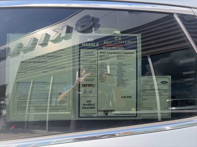 Certified 2023 Ford Escape Platinum AWD/4WD image 10