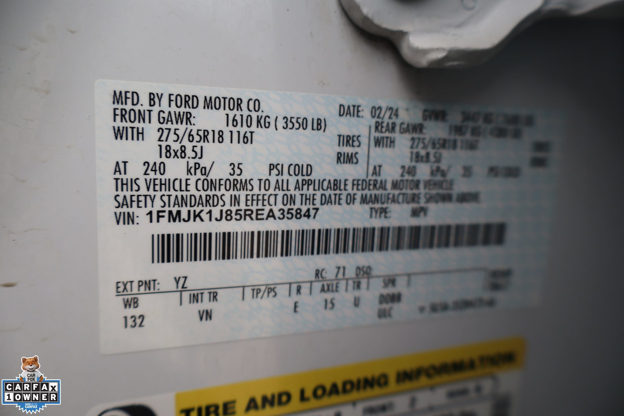 Certified 2024 Ford Expedition Max XLT AWD/4WD image 32