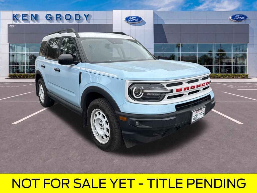 Certified 2023 Ford Bronco Sport Heritage w/ Heritage Convenience Package