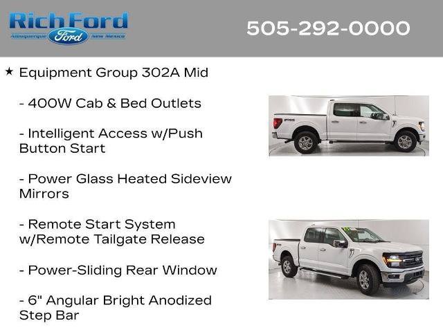 Certified 2025 Ford F150 XLT w/ Equipment Group 302A MID AWD/4WD image 12