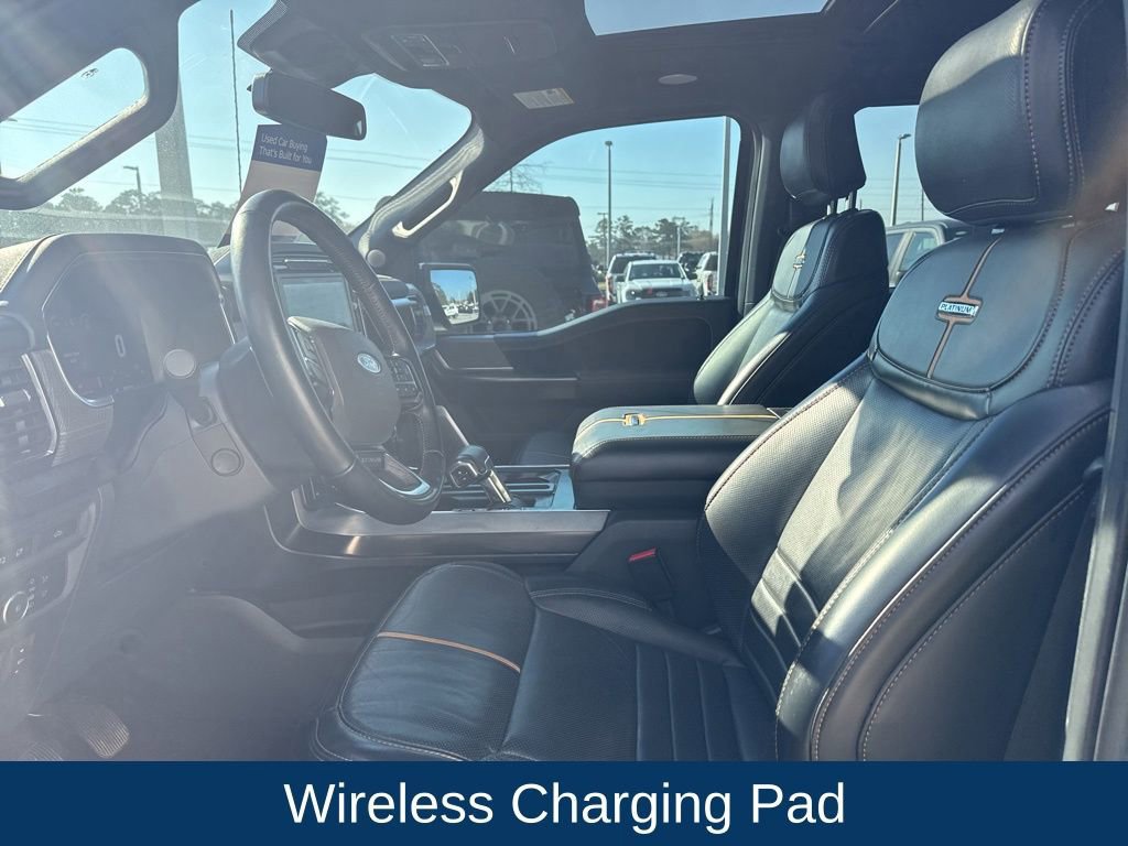 Certified 2023 Ford F150 Platinum w/ Equipment Group 701A High image 12