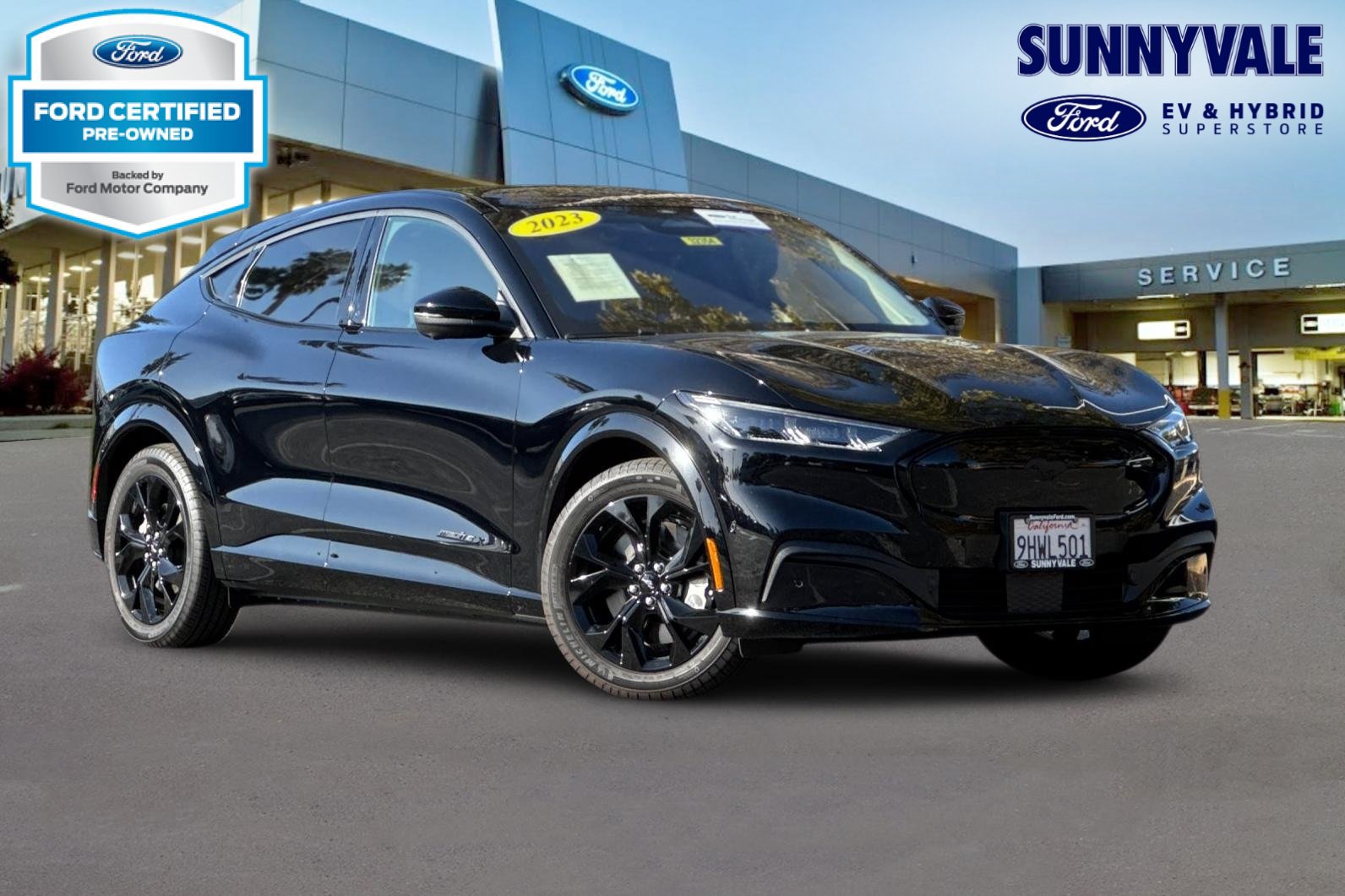 Certified 2023 Ford Mustang Mach-E Premium w/ Mustang Nite Pony Package
