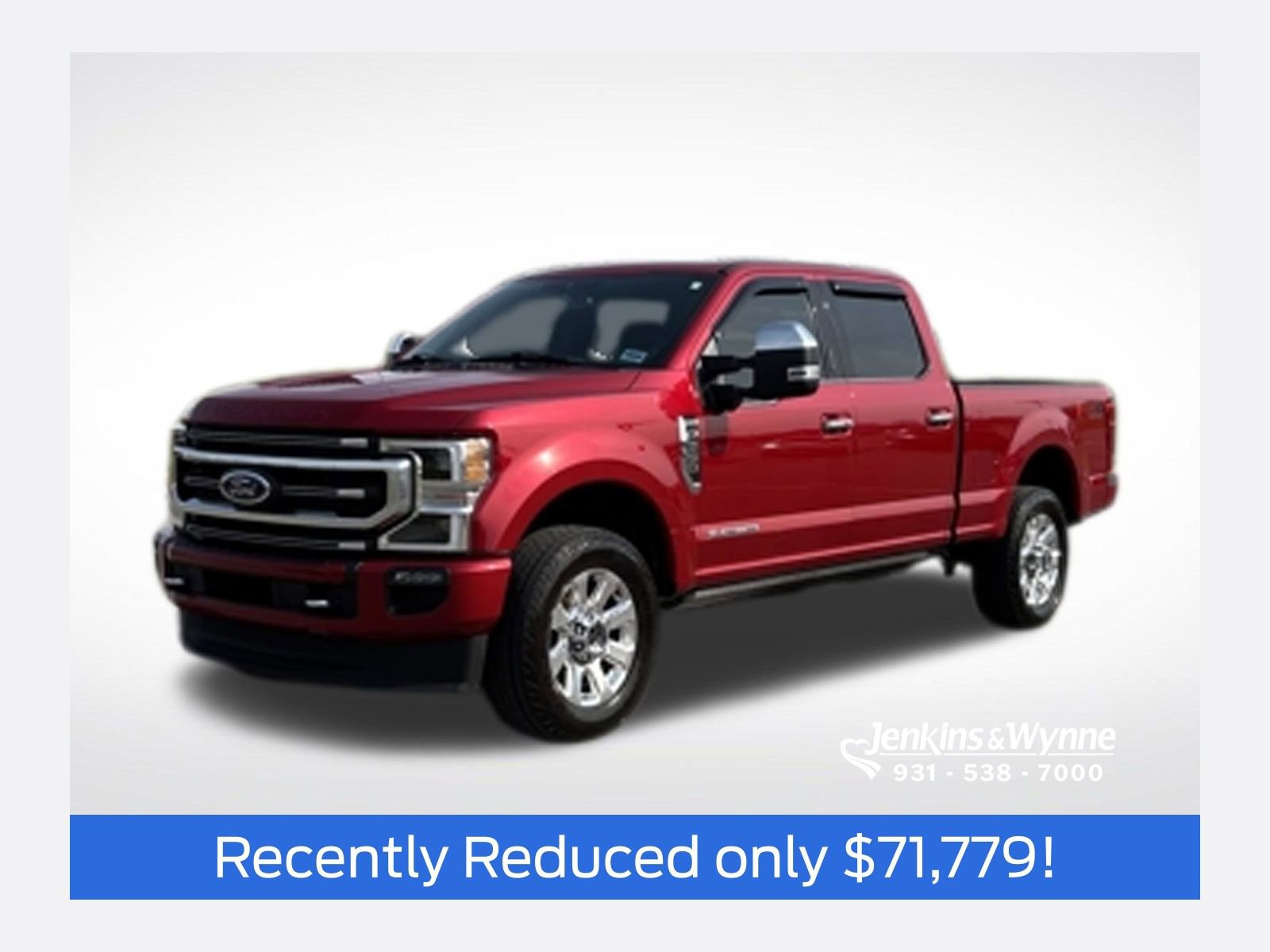 Certified 2021 Ford F350 Platinum AWD/4WD image 1
