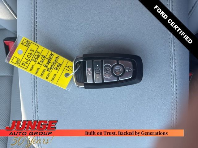 Certified 2025 Ford Explorer Platinum w/ LUX Leather Package image 31