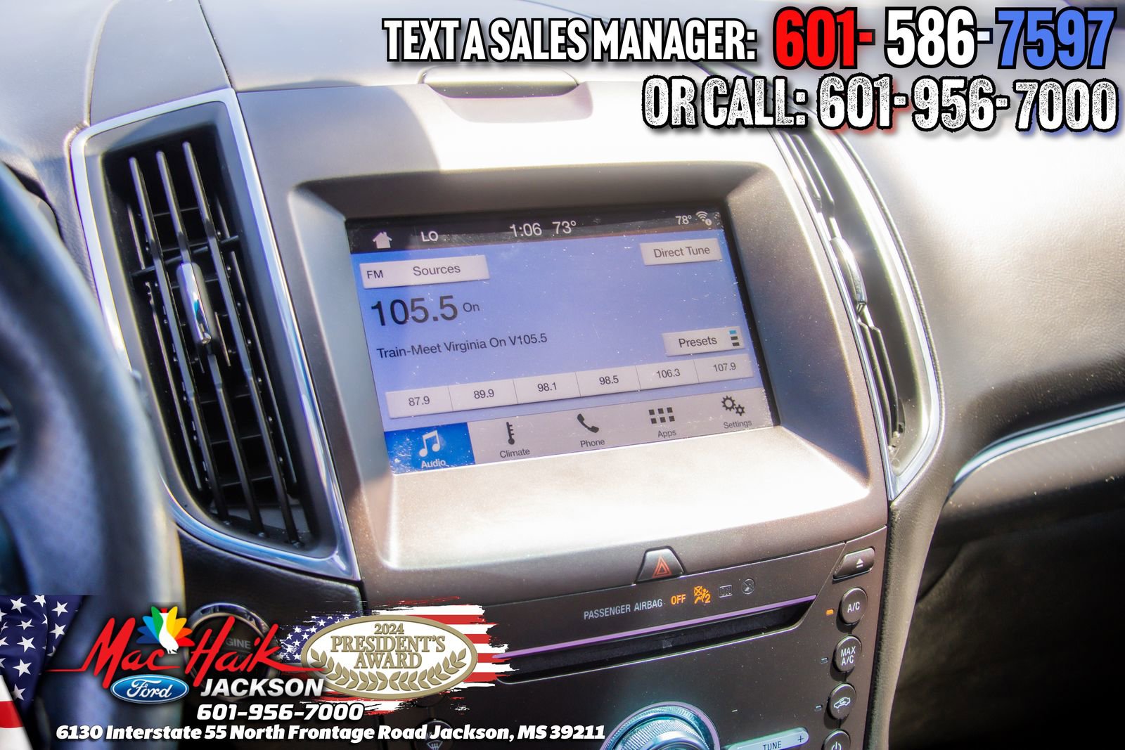 Certified 2019 Ford Edge ST w/ Cold Weather Package image 16