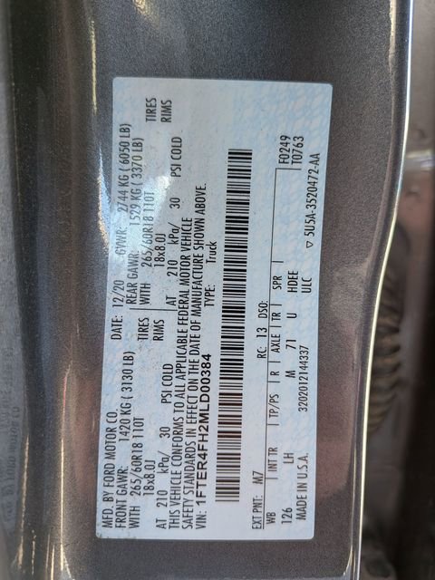 Certified 2021 Ford Ranger XLT w/ Equipment Group 302A High AWD/4WD image 21