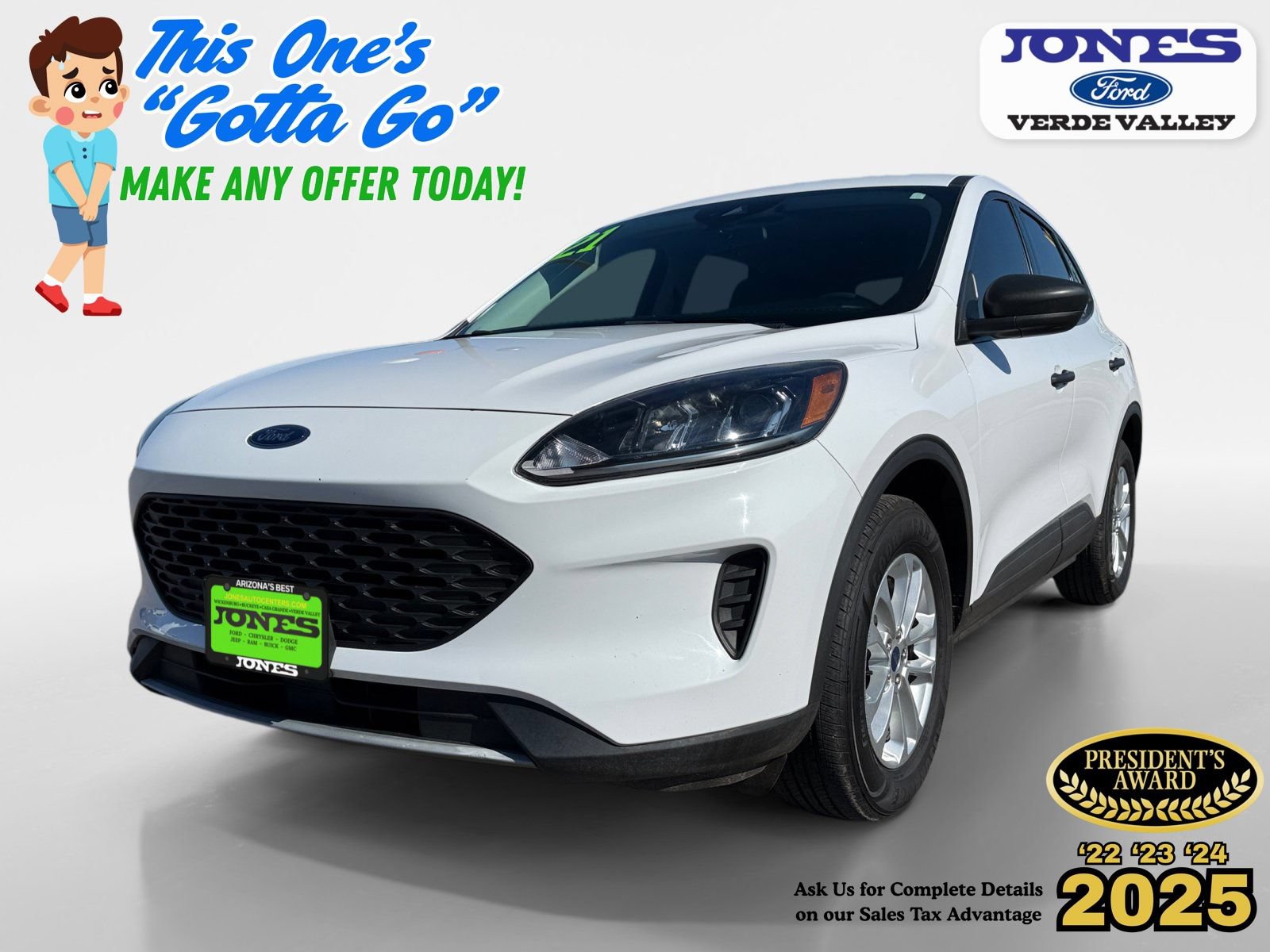 Certified 2021 Ford Escape S