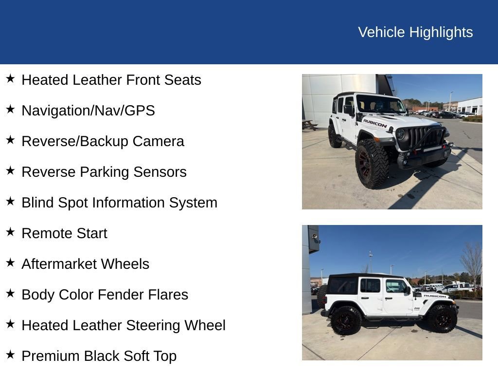 Used 2021 Jeep Wrangler Unlimited Rubicon image 29