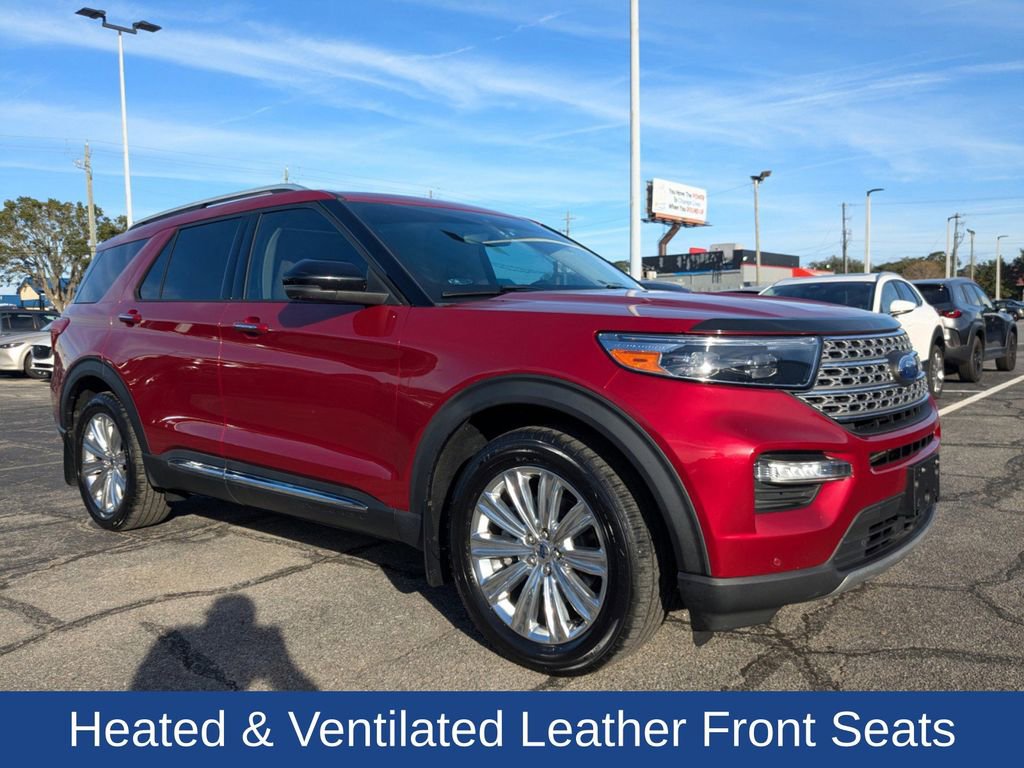 Certified 2020 Ford Explorer Limited w/ Class III Trailer Tow Package image 2