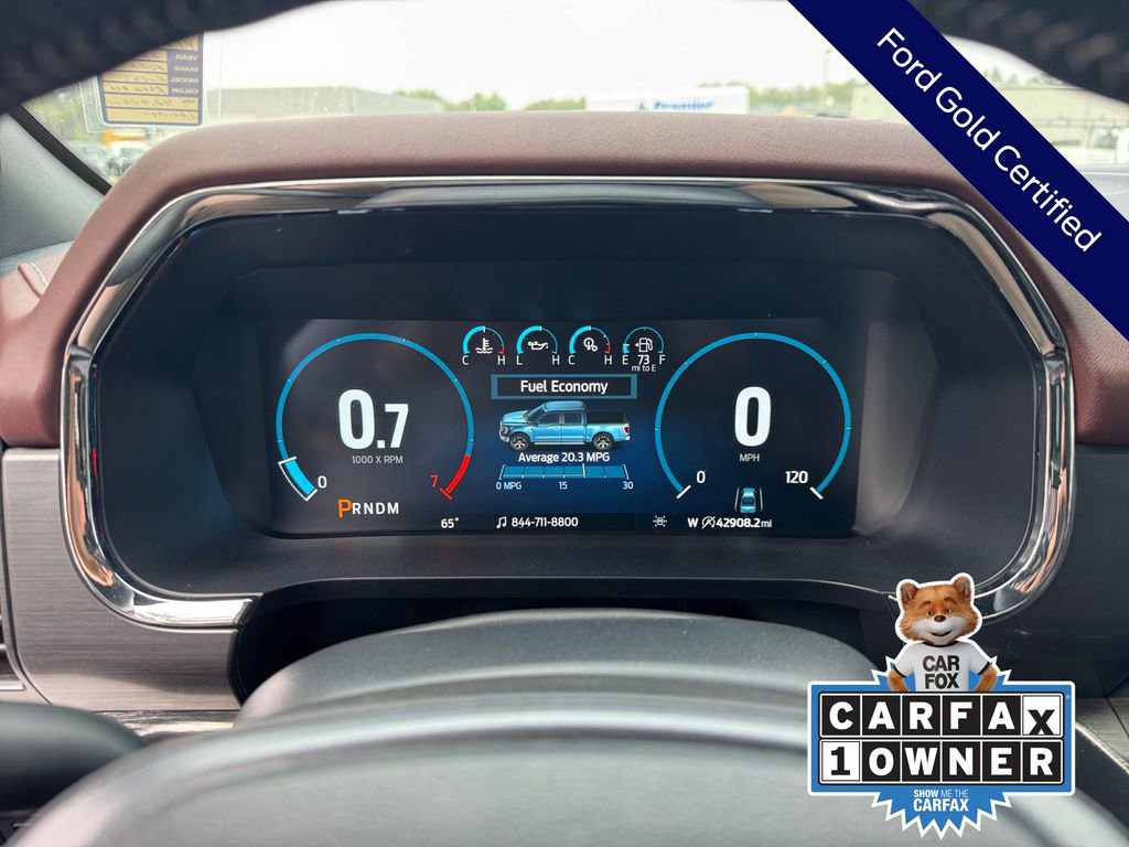 Certified 2023 Ford F150 Lariat w/ Equipment Group 502A High image 38