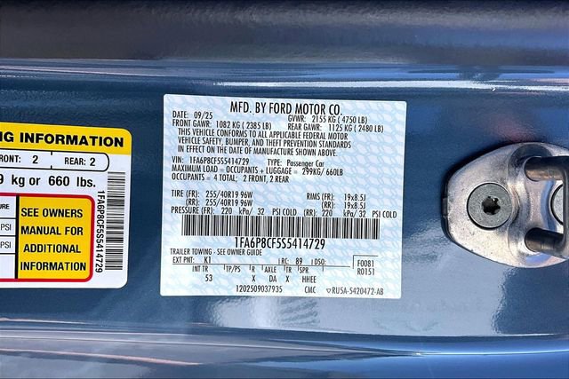 Certified 2025 Ford Mustang GT Premium RWD image 28