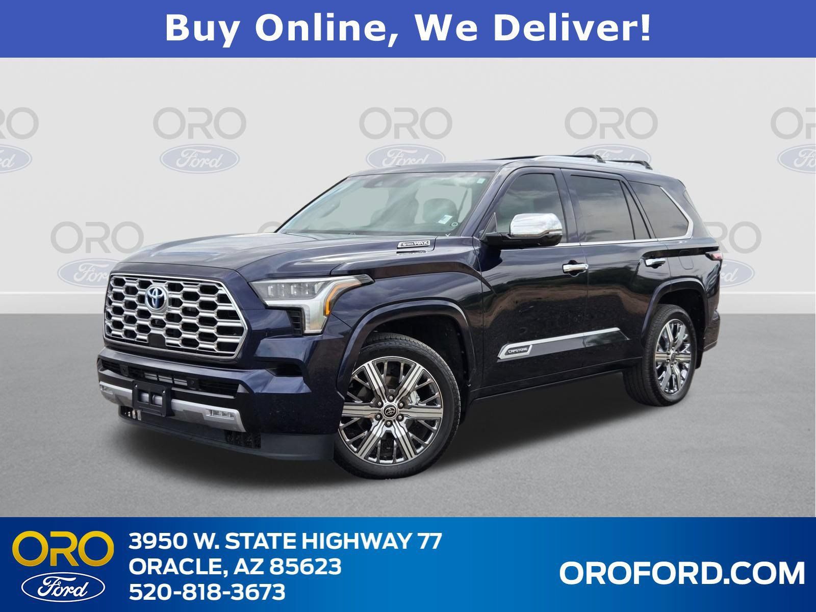 Used 2024 Toyota Sequoia Capstone AWD/4WD image 1