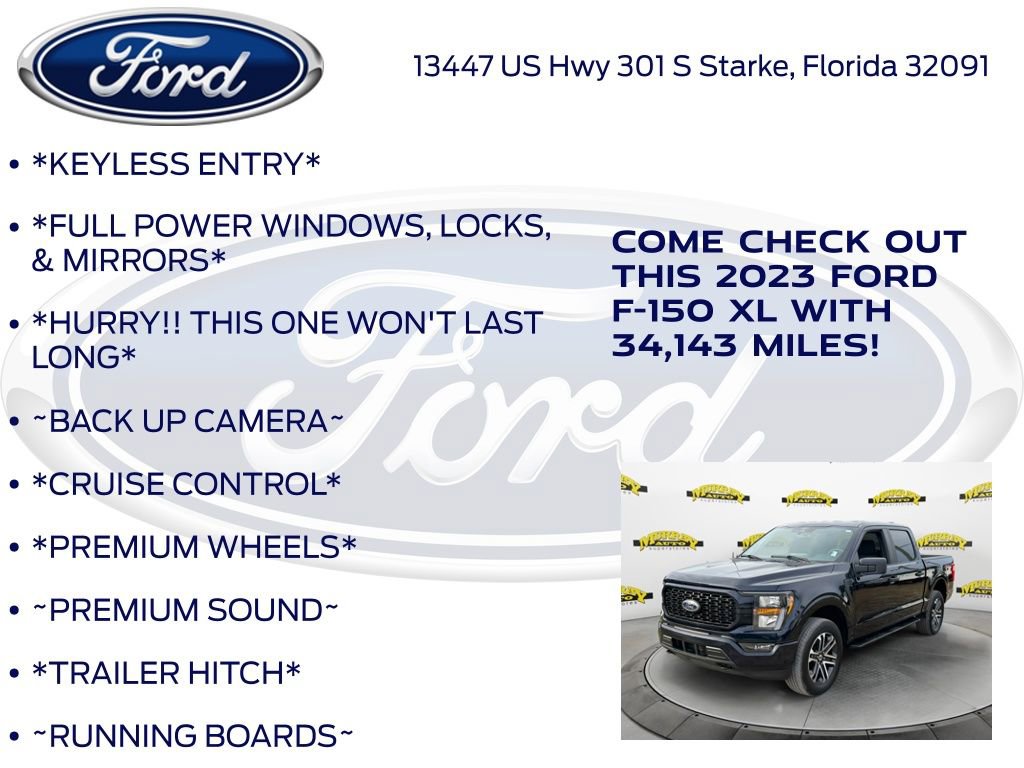 Certified 2023 Ford F150 XL w/ STX Appearance Package image 12
