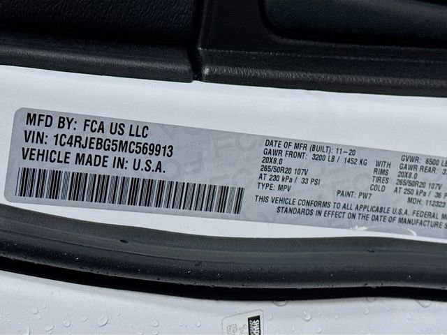 Used 2021 Jeep Grand Cherokee Limited w/ Quick Order Package 28K 80th image 37