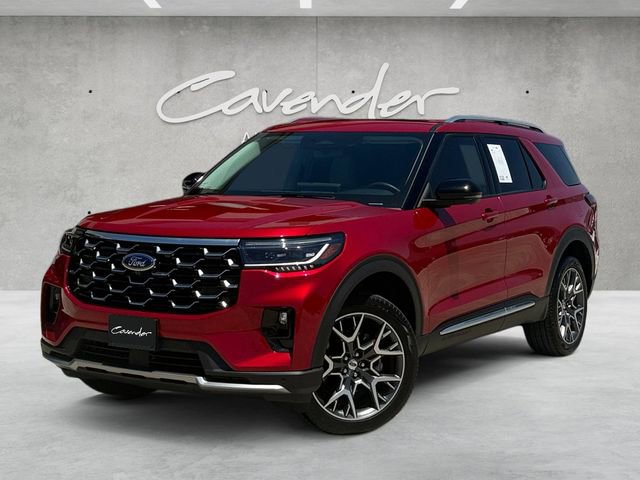 Certified 2025 Ford Explorer Platinum w/ Ultimate Package AWD/4WD image 1