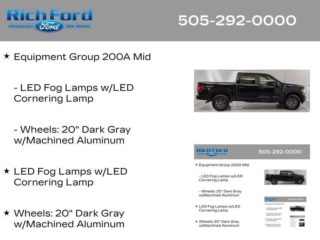 Certified 2025 Ford F150 STX w/ Equipment Group 200A AWD/4WD image 21