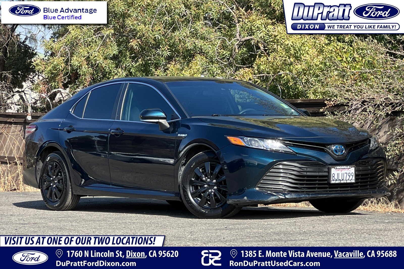 Used 2019 Toyota Camry LE w/ Audio Package