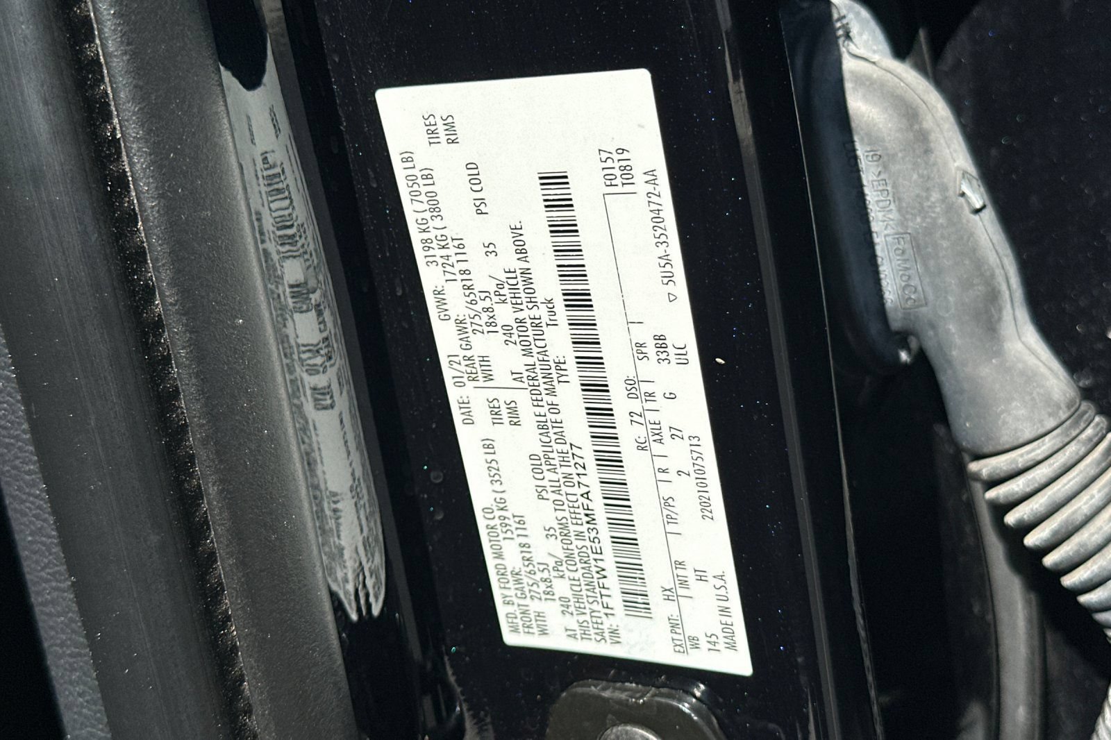 Certified 2021 Ford F150 Lariat AWD/4WD image 28