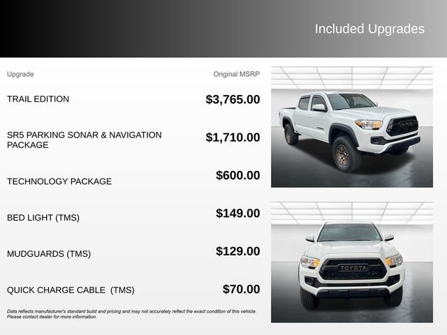 Used 2023 Toyota Tacoma 4x4 Double Cab w/ Trail Edition image 5