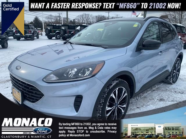 Certified 2022 Ford Escape SE w/ SE Sport Appearance Package