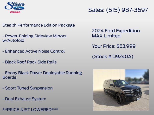 Certified 2024 Ford Expedition Max Limited AWD/4WD image 28