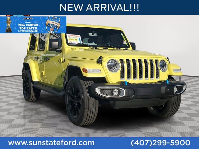 Used 2022 Jeep Wrangler Unlimited Sahara image 1