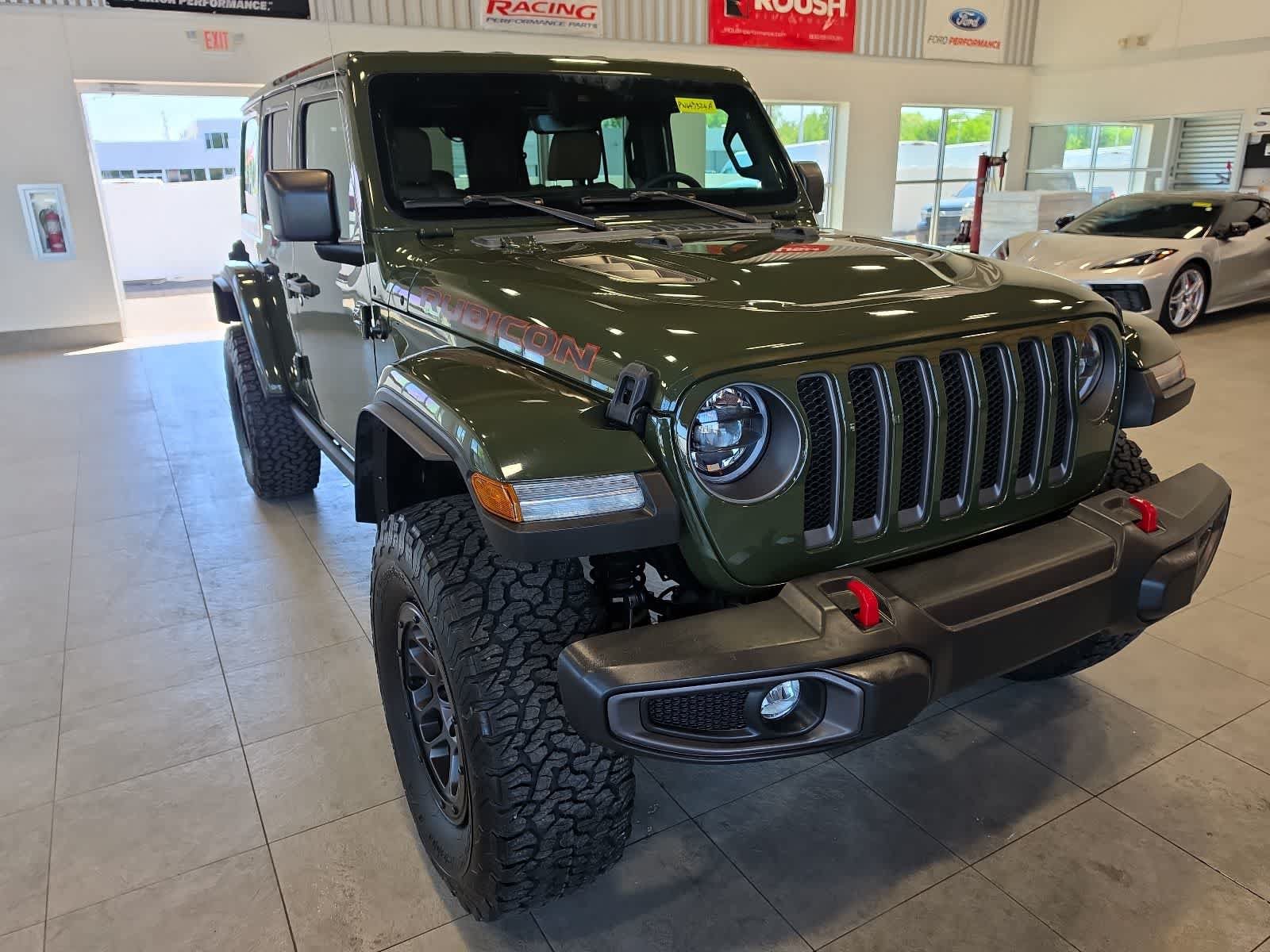 Used 2023 Jeep Wrangler Unlimited Rubicon w/ Xtreme 35 Tire Package AWD/4WD image 5