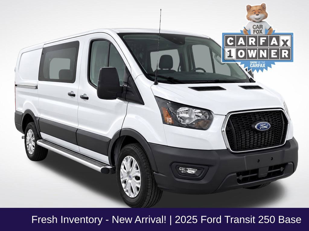 Certified 2025 Ford Transit 250 Low Roof w/ Exterior Upgrade Package