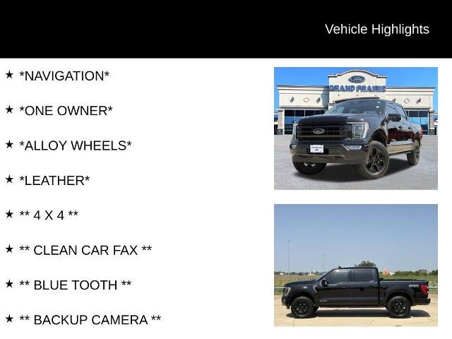 Certified 2023 Ford F150 Platinum w/ Equipment Group 701A High AWD/4WD image 4
