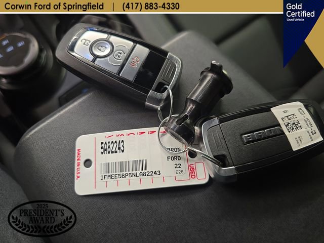 Certified 2022 Ford Bronco Black Diamond AWD/4WD image 33