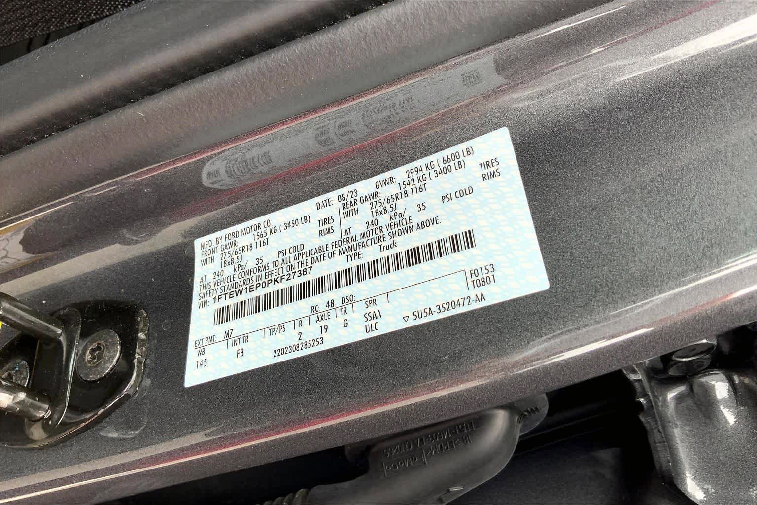 Certified 2023 Ford F150 XLT w/ Equipment Group 302A High AWD/4WD image 33