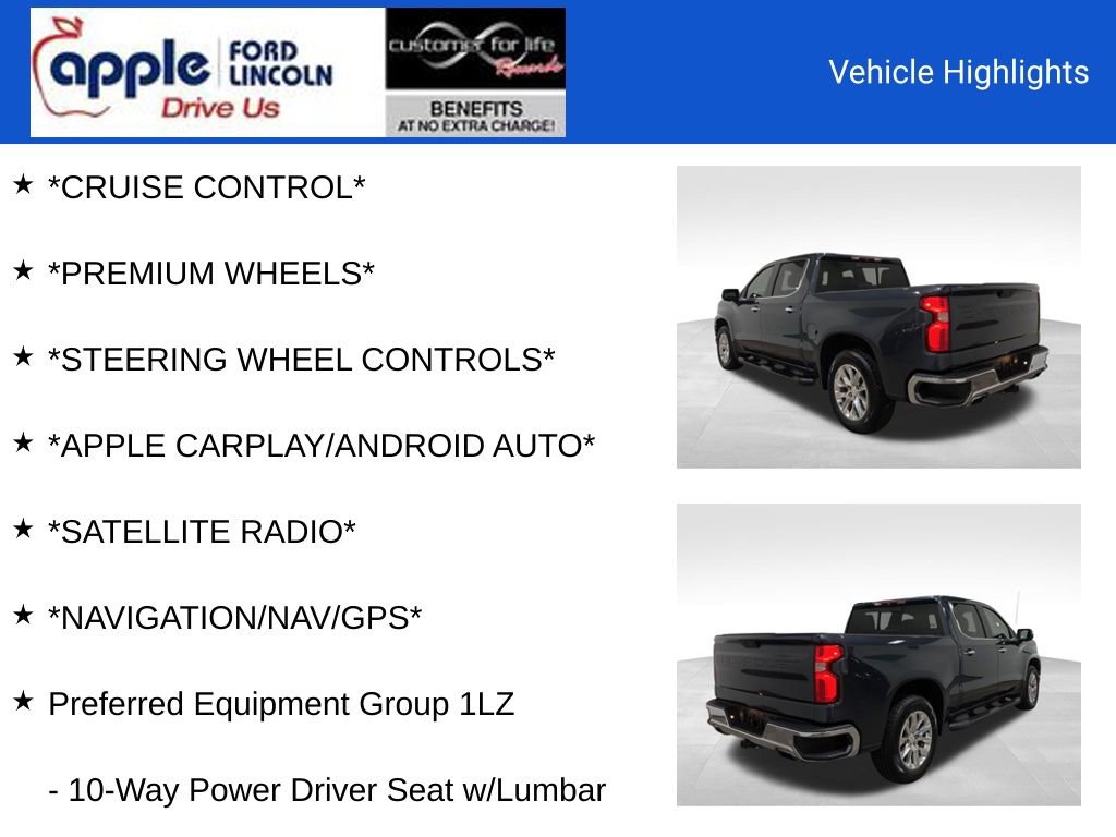 Used 2019 Chevrolet Silverado 1500 LTZ w/ LTZ Premium Package image 11