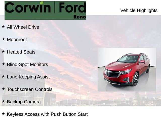 Used 2022 Chevrolet Equinox LT image 2
