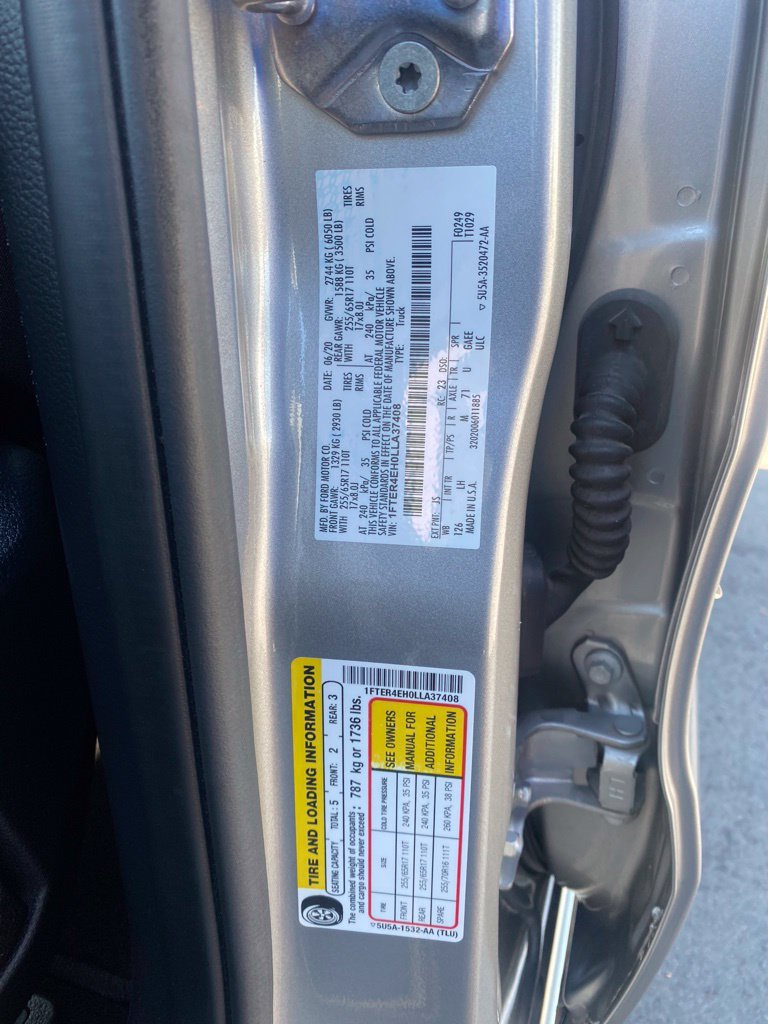 Certified 2020 Ford Ranger XLT w/ Equipment Group 301A Mid RWD image 16
