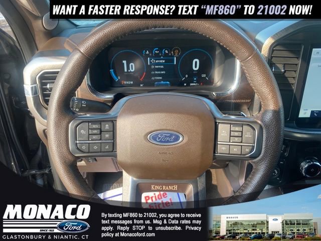 Certified 2022 Ford F150 King Ranch w/ Equipment Group 601A High image 19