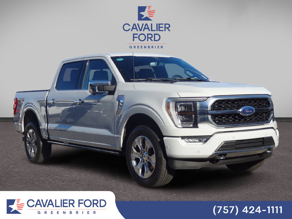 Certified 2023 Ford F150 Platinum w/ Equipment Group 701A High