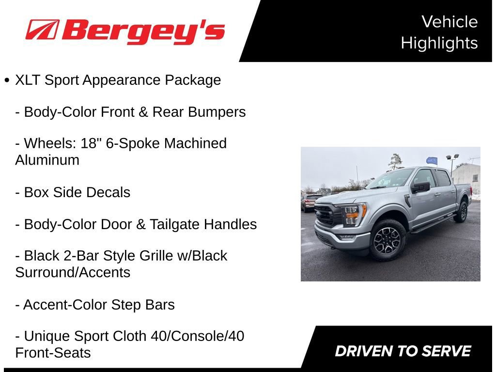Certified 2023 Ford F150 XLT w/ Equipment Group 302A High image 8