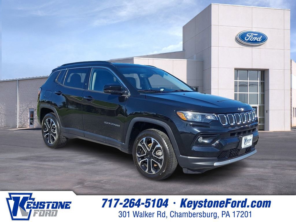 Used 2022 Jeep Compass Limited AWD/4WD image 1