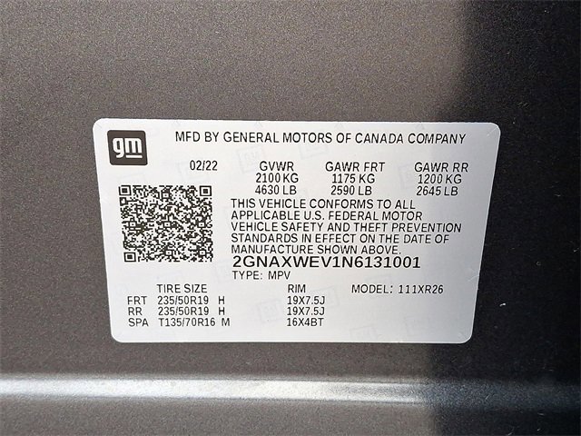 Used 2022 Chevrolet Equinox RS image 27